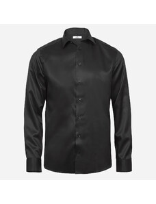Tee Jays Čierna košeľa, 2-ply, Regular fit