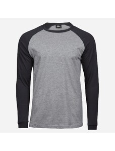Tee Jays Čierno-sivé pánske tričko