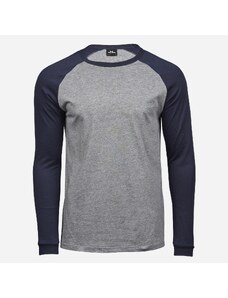 Tee Jays Modro-sivé pánske tričko