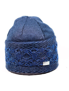 Zimná dámska čiapka Aatami ZCD024 modrá