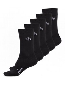 5x Vasky vysoké ponožky - cierne 5 párov