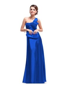 Ever Pretty modré luxusné spoločenské šaty