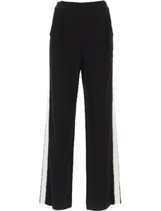 Karl Lagerfeld Kalhoty pro ženy Ve výprodeji v Outletu, Černá, Viskóza, 2024, 42