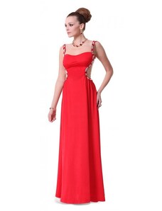 Ever Pretty dlouhé červené sexy spoločenské šaty Riza