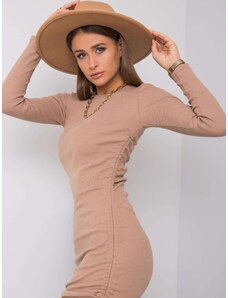 RUE PARIS Dress-RV-SK-6009.15X-dark beige