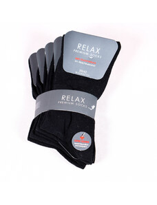 Dámske bavlnené ponožky Relax DBP003 5pack čierna