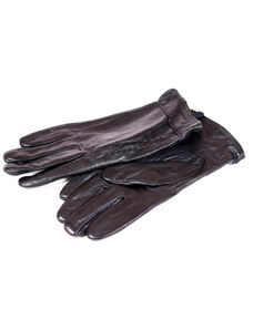 Zimné pánske kožené rukavice Alexej ZRP005 čierna
