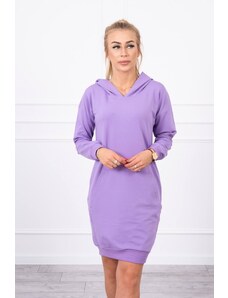 Kesi Purple dress with hood