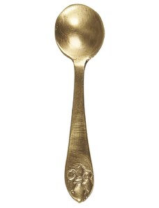IB LAURSEN Kovová mini lyžička Salt Spoon Gold
