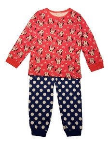 Detské pyžamo George ružové s modrou - Minnie, veľ. 86/92
