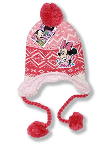 Cactus Clone Detská zimná čiapka - Minnie Mouse, ružová