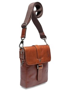Pánska kožená taška PICARD - Buddy Shoulder Bag / Cognac - 210 Cognac (PI)