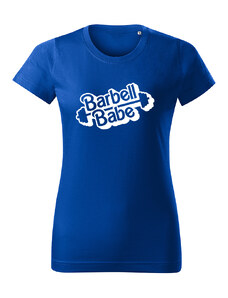 T-ričko Barbell Babe dámske tričko