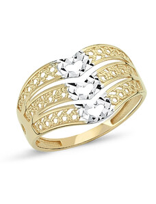 Lillian Vassago Zlatý prsteň LLV46-GR005