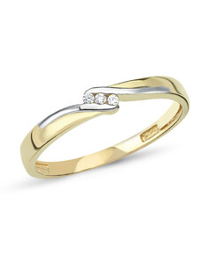 Lillian Vassago Zlatý prsteň LLV46-GR012
