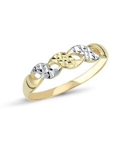 Lillian Vassago Zlatý prsteň LLV46-GR025