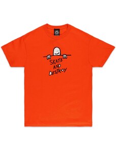 thrasher Pánske tričko gonz sad logo orange