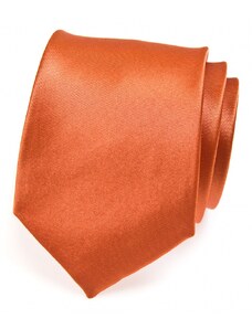 Tehlová pánska kravata Avantgard 559-786