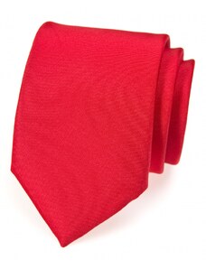 Pánska kravata červená MAT Avantgard 559-7058
