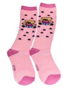 AURA.VIA Termo detské ružové ponožky MILO