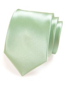 Pánska kravata LUX - Svetlo zelená lesk Avantgard 561-9024