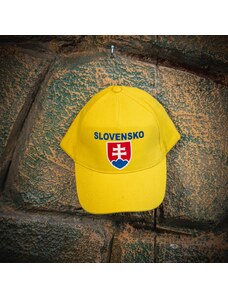 Sľuk Šiltovka Slovensko - žltá