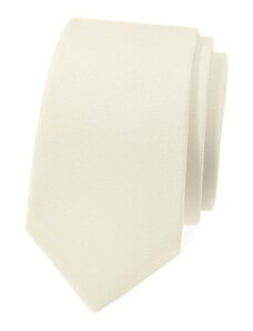 Jemne smotanová slim kravata Avantgard 571-9847