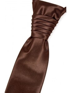 Francúzska kravata čokoládová Avantgard 577-9018
