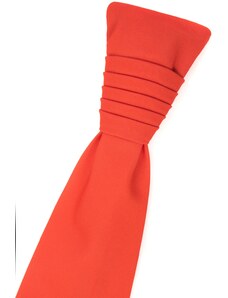 Tmavo oranžová francúzska kravata Avantgard 577-9835