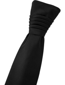 Francúzska svadobná kravata čierna matná Avantgard 577-95015