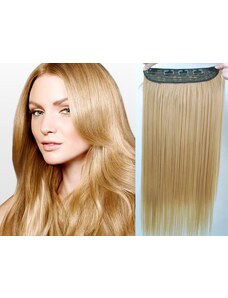 Clipinhair Clip in REMY vlasový pás 63cm rovný - prírodné blond
