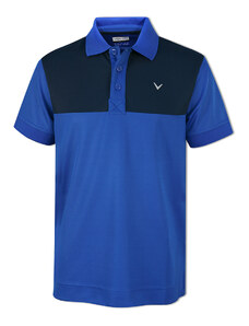 Callaway Youth 2 Colour Blocked Polo M blue Detske
