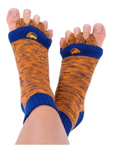 Happy feet Adjustačné ponožky - ORANGE/BLUE