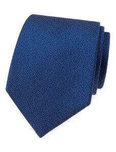 Elegantné modrá hodvábna kravata Avantgard 621-7742