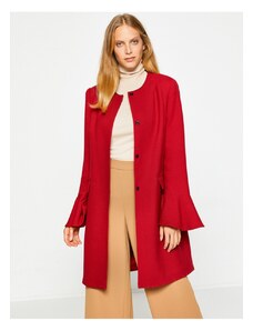 Koton Kabát - Červená - Dvojradové oblečenie