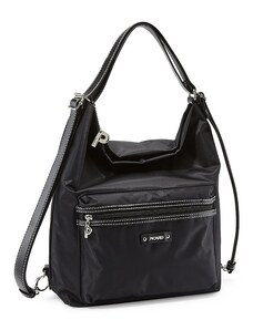 Dámska taška na rameno a batoh 2v1 PICARD - Sonja Bag & Backpack /Čierna - 001 Black (PI)