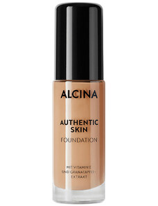 Alcina Authentic Skin Foundation 28,5ml, Medium, poškodený vršok