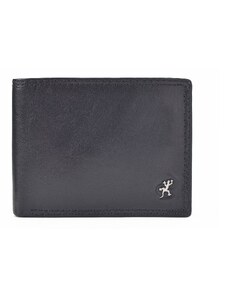 Pánska kožená peňaženka Cosset čierna 4503 Komodo C