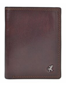 Pánska kožená peňaženka Cosset hnedá 4501 Komodo H