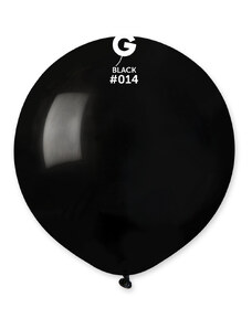 Gemar Balón pastelový čierny 48 cm 25 ks