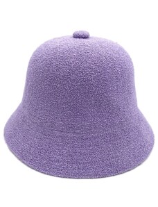 Fiebig - Headwear since 1903 Fialový bucket hat s gombíkom - Fiebig