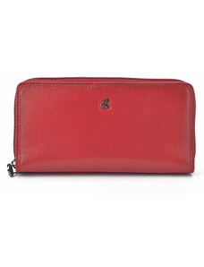 Dámska kožená peňaženka Cosset červená 4401 Komodo CV