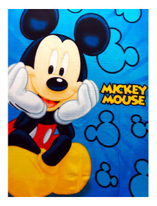 Setino Detská flísová deka Mickey Mouse - 100 x 140 cm