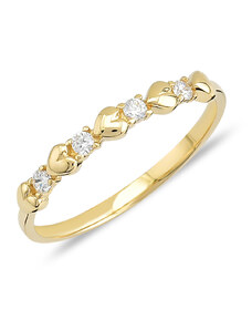 Lillian Vassago Zlatý prsteň LLV11-GR005Y