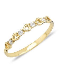 Lillian Vassago Zlatý prsteň LLV11-GR007Y