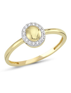 Lillian Vassago Zlatý prsteň LLV66-GR108Y