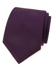 Tmavo fialová matná kravata Avantgard 559-7038