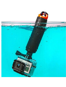 Plávajúca rukojeť na akčnú kameru (GoPro) - modrá