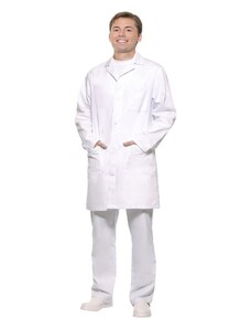 Pánský bílý zdravotnický pracovní plášť Karlowsky