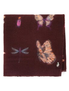 Wittchen Teplý šál so vzorom motýľov